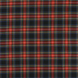 Bamboo Plaid - LORNA - 002 - Black