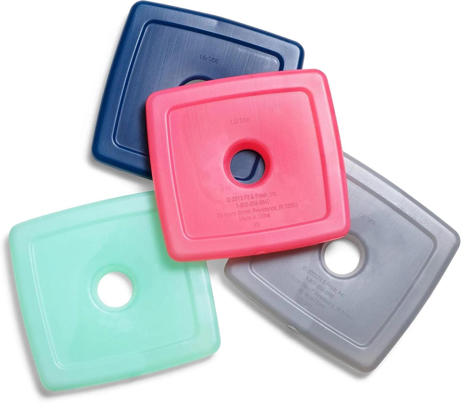 Cool Coolers by Fit   Fresh, Reusable & Long-Lasting Slim Ice Packs, Cold Packs for Lunch Boxes, Ice Packs for Lunch Bags