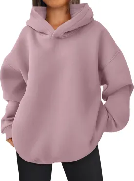 EFAN Womens Oversized Hoodies Sweatshirts Fleece Hooded Pullover Tops Sweaters Casual Comfy Fall Fashion Outfits Clothes 2025
