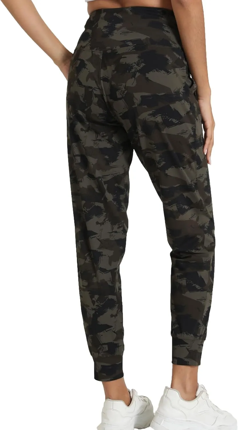 Kcutteyg Womens Joggers with Pockets, Lightweight Quick Dry Athletic Workout Soft Pants for Gym, Yoga, Running