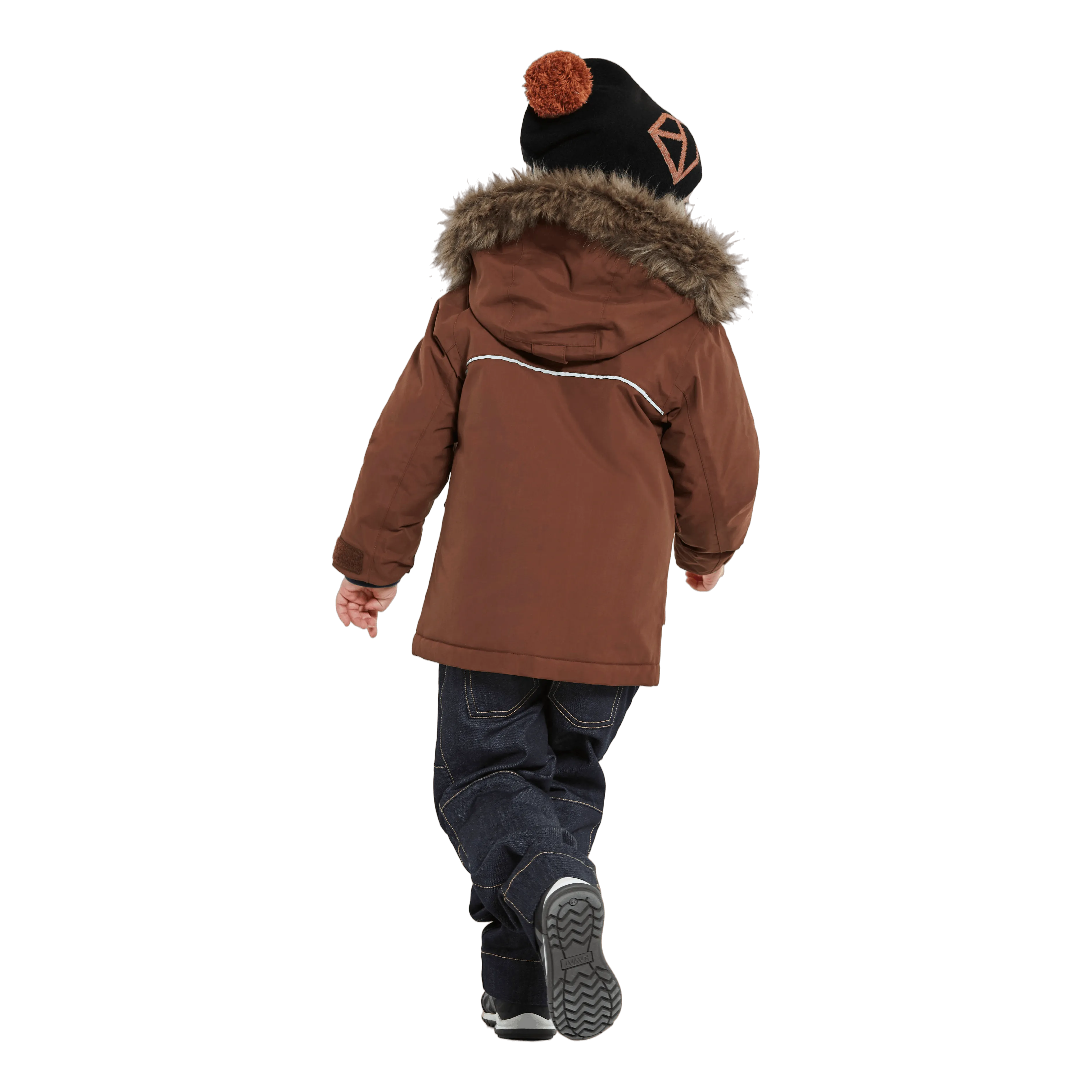 Kure Kids Parka 5 Brown
