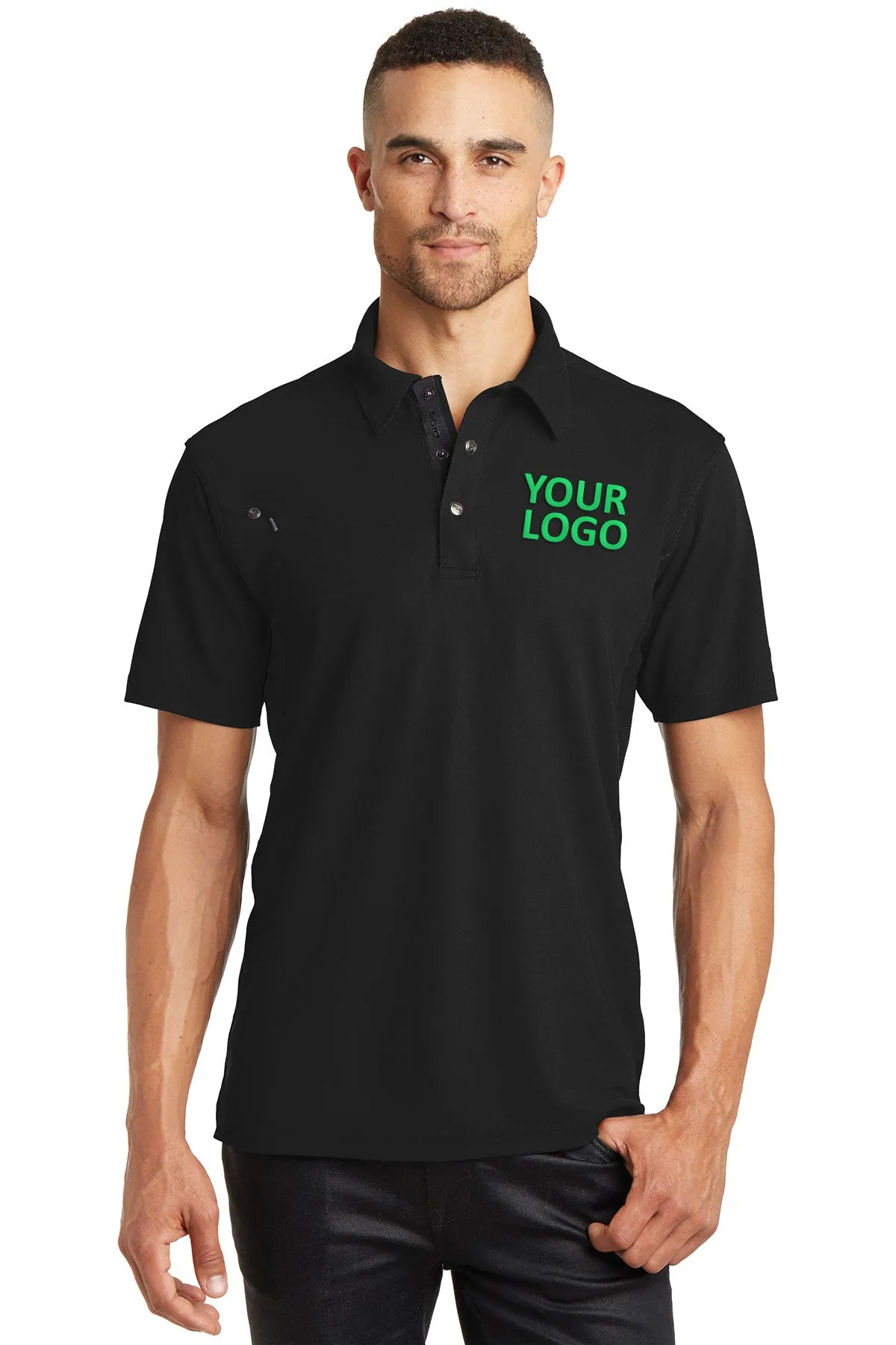 OGIO Customized Accelerator Polos, Blacktop