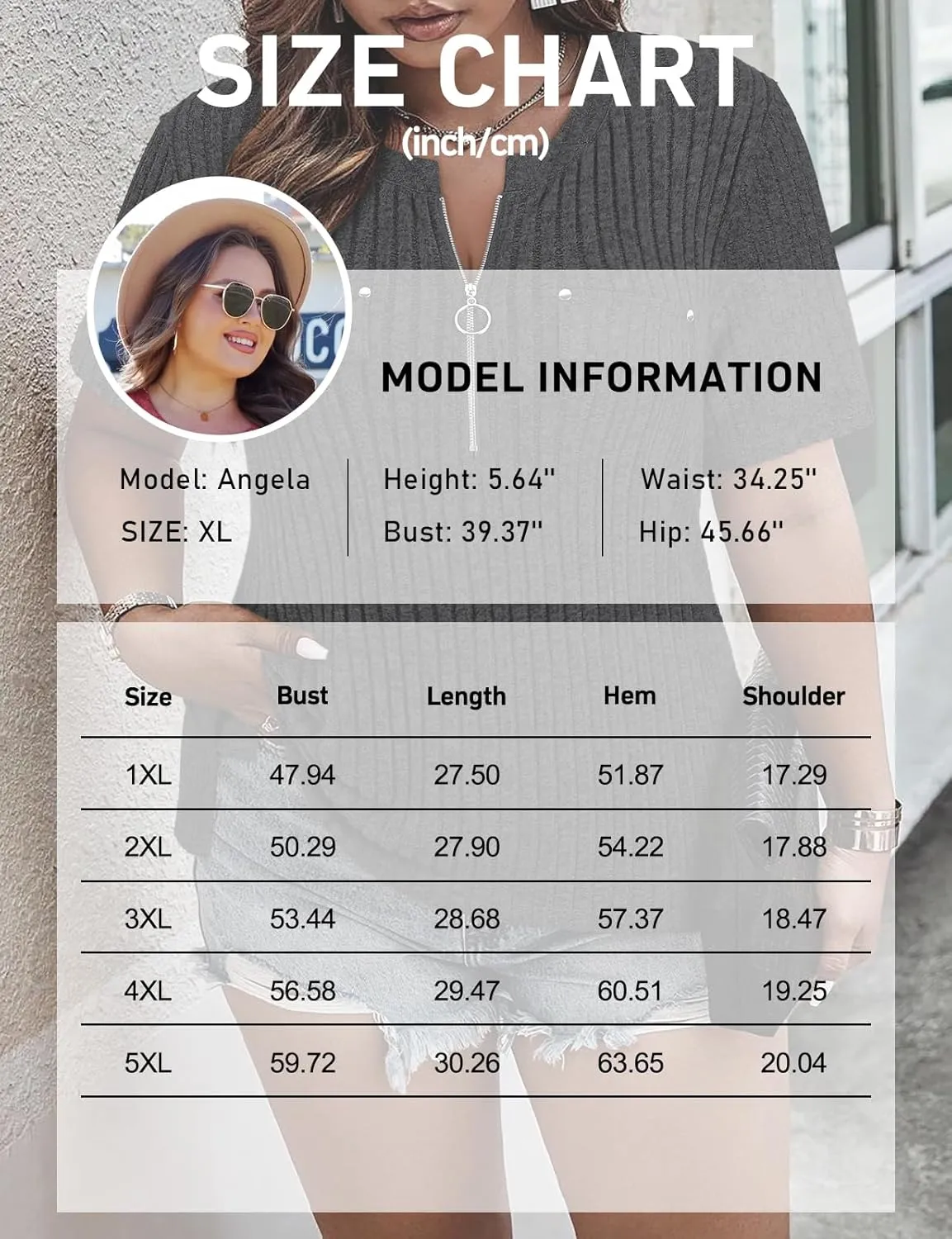 Viracy Plus Size Womens Tops 1/4 Zip Up Casual Shirts Lightweight Short Sleeve Tunics