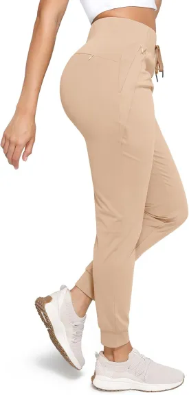 Womens Joggers with Pockets Ultra Soft Tapered Leg Joggers for Workouts and Running