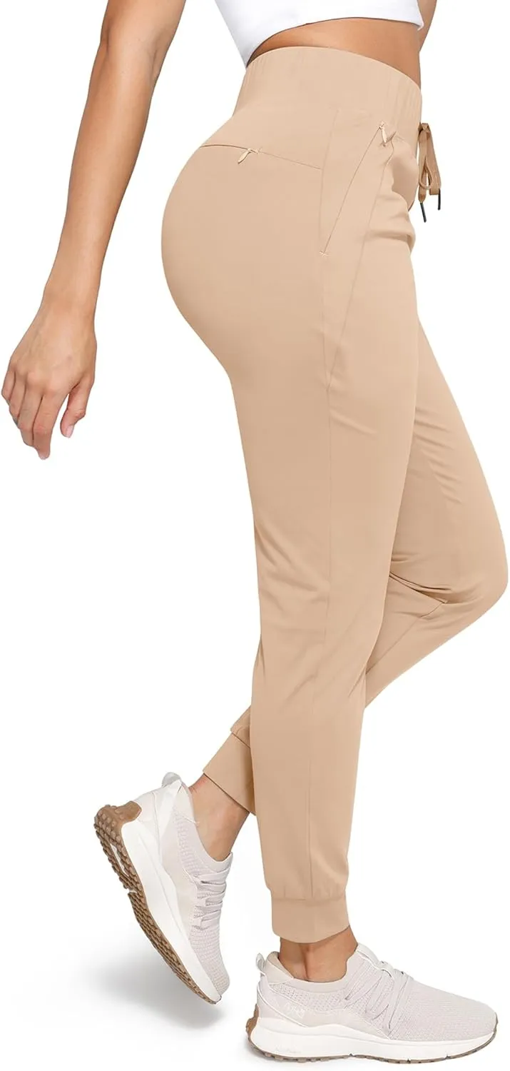 Womens Joggers with Pockets Ultra Soft Tapered Leg Joggers for Workouts and Running