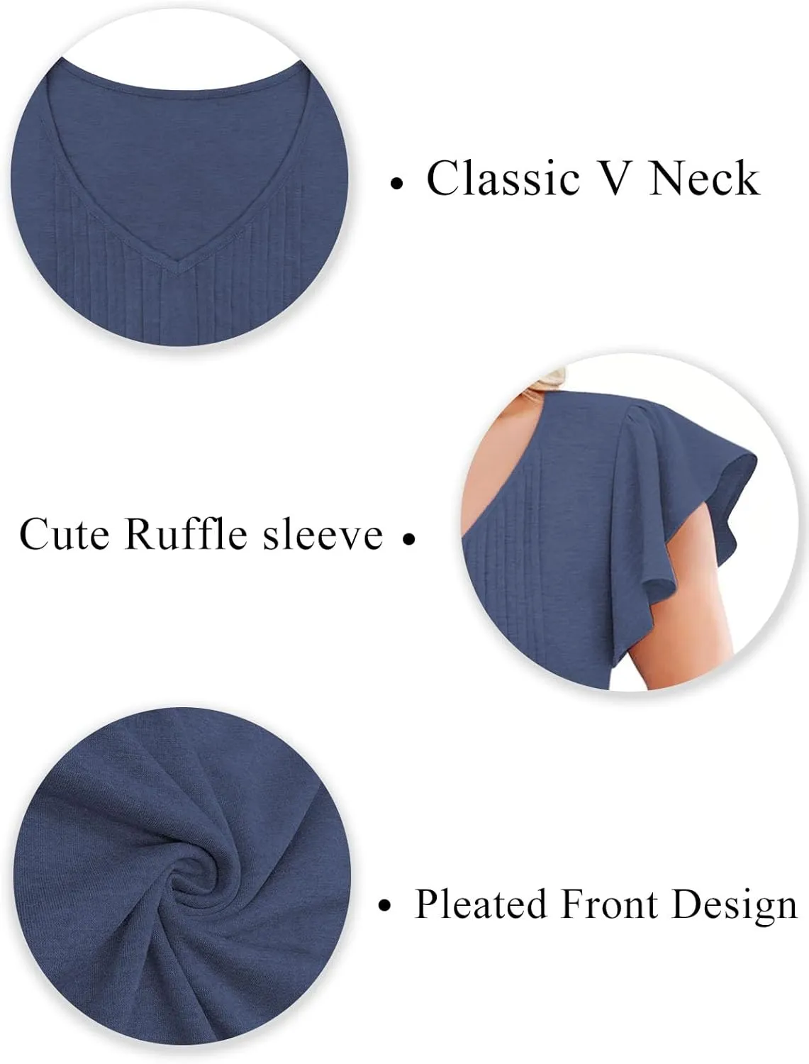 Womens Summer Tops 2025 Short Cap Sleeve Y2K Shirts Workout V Neck Tunics Trendy Basic Casual Business Women Blouse